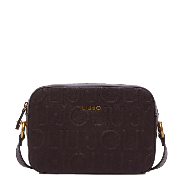 Liu Jo Sac bandoulire moyen avec logo - UNICAN Brun- Ref 99 €